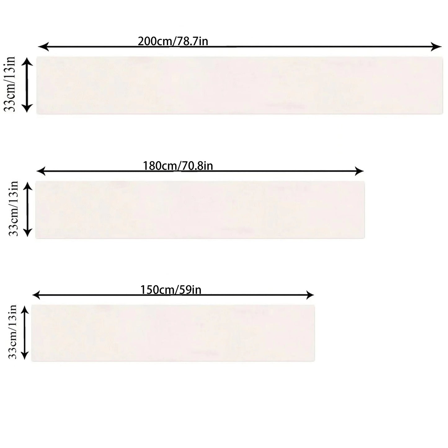 Caminho de mesa de linho com folhas de outono