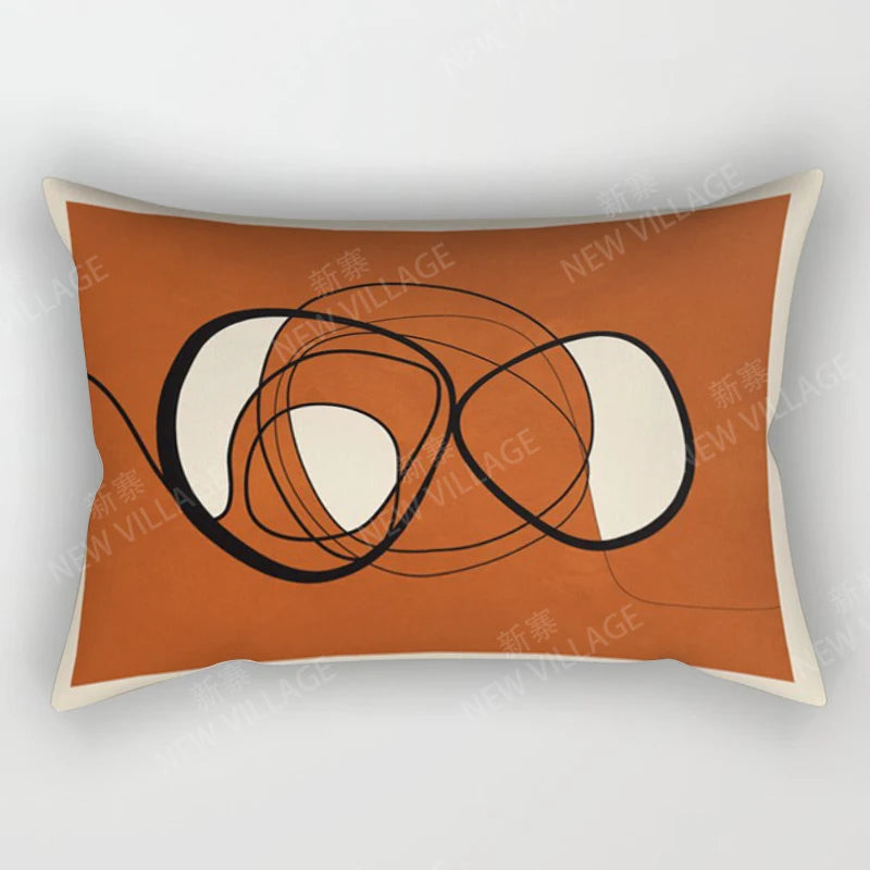 Capa de almofada para decoração de casa nórdica de outono