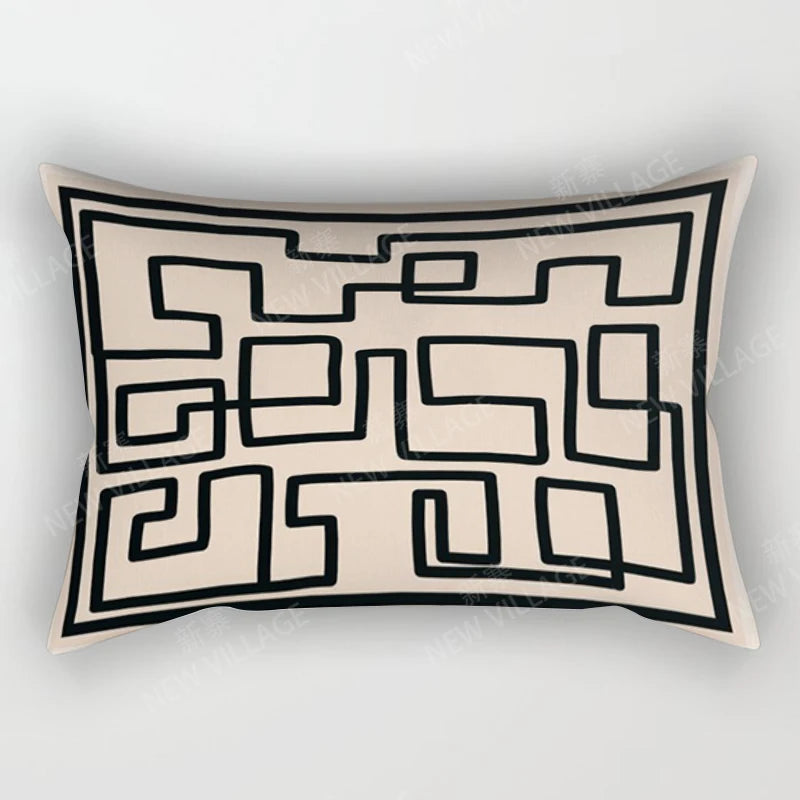 Capa de almofada para decoração de casa nórdica de outono