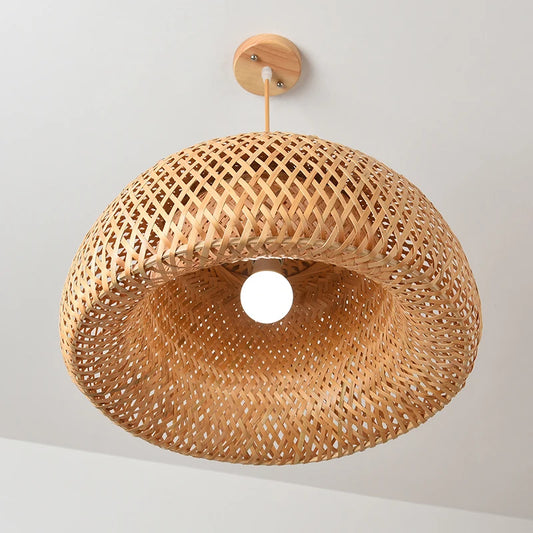Luminárias pendentes Rattan