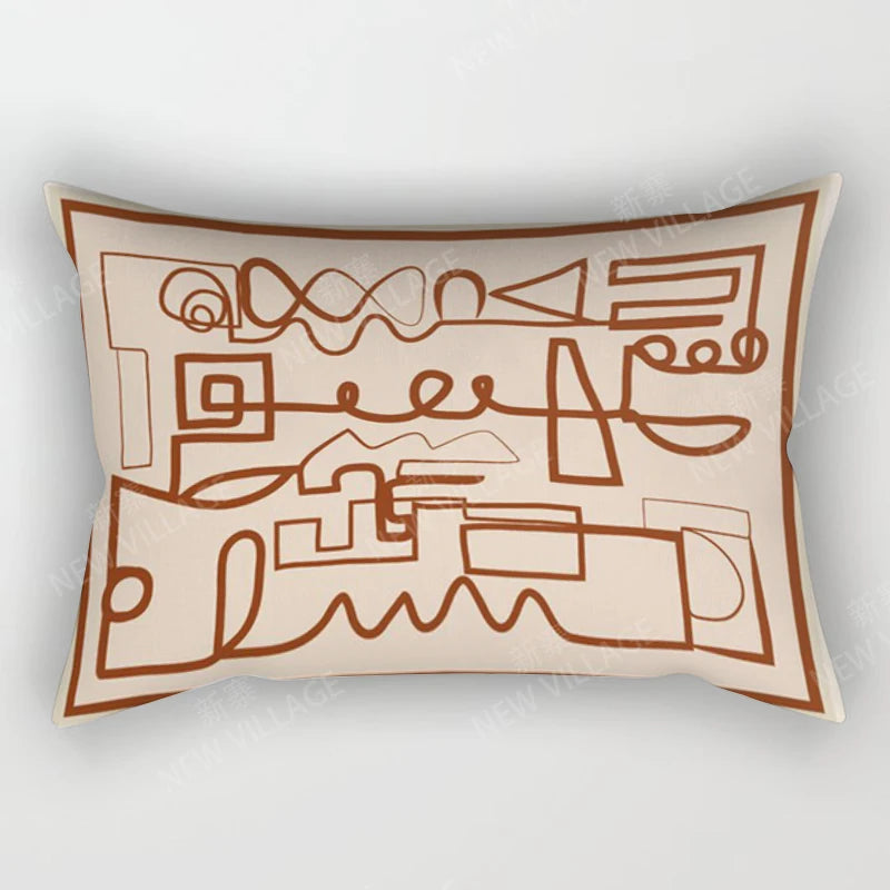 Capa de almofada para decoração de casa nórdica de outono