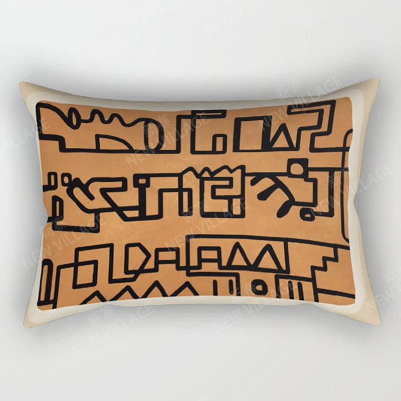 Capa de almofada para decoração de casa nórdica de outono