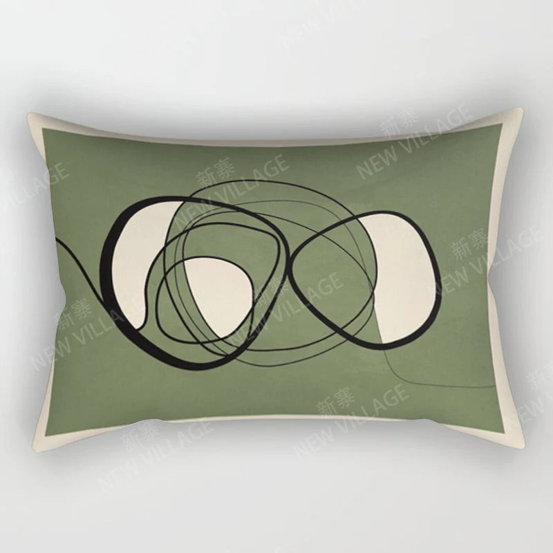 Capa de almofada para decoração de casa nórdica de outono