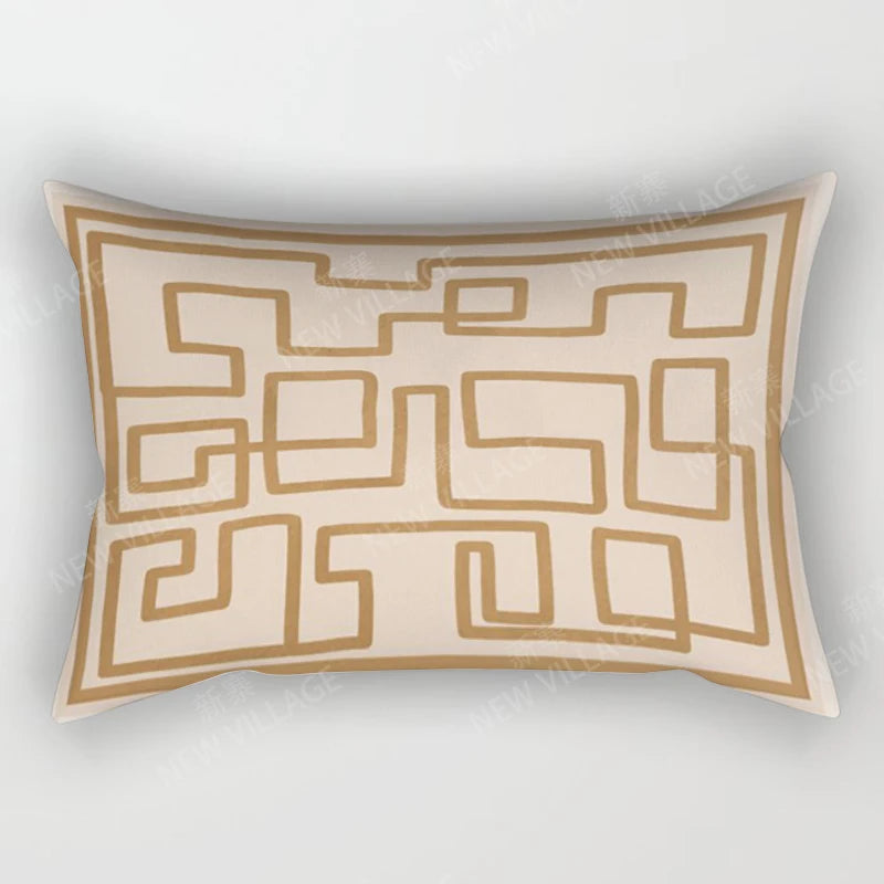 Capa de almofada para decoração de casa nórdica de outono