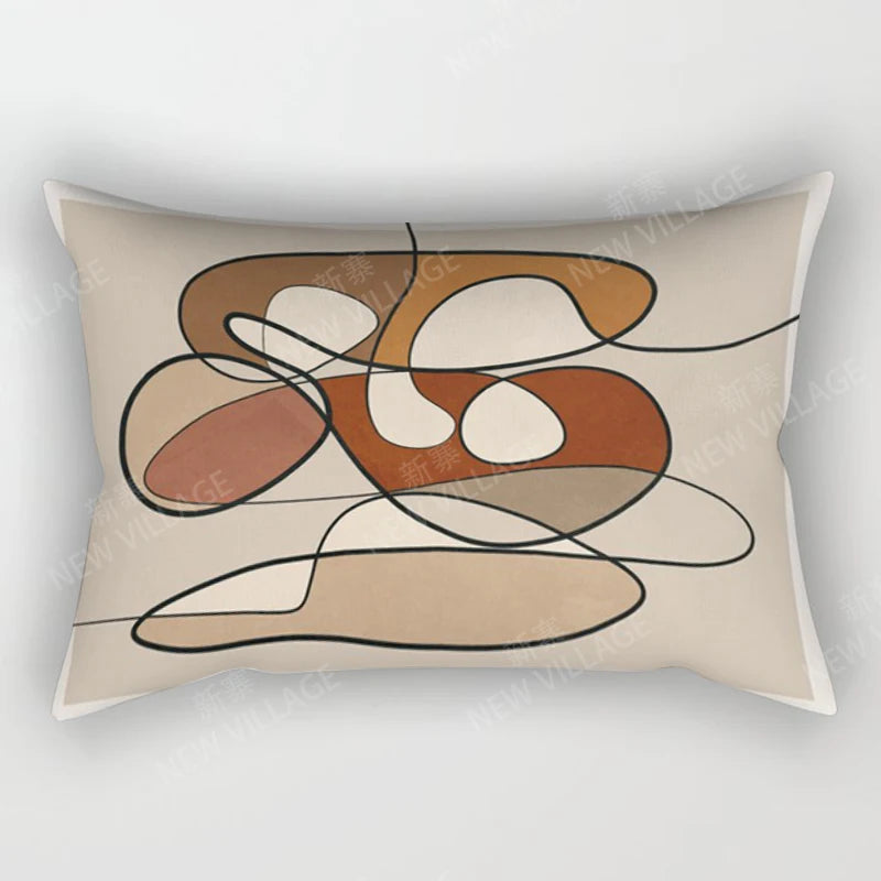 Capa de almofada para decoração de casa nórdica de outono