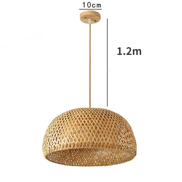 Luminárias pendentes Rattan