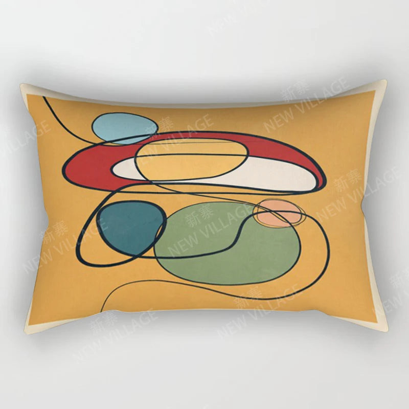 Capa de almofada para decoração de casa nórdica de outono