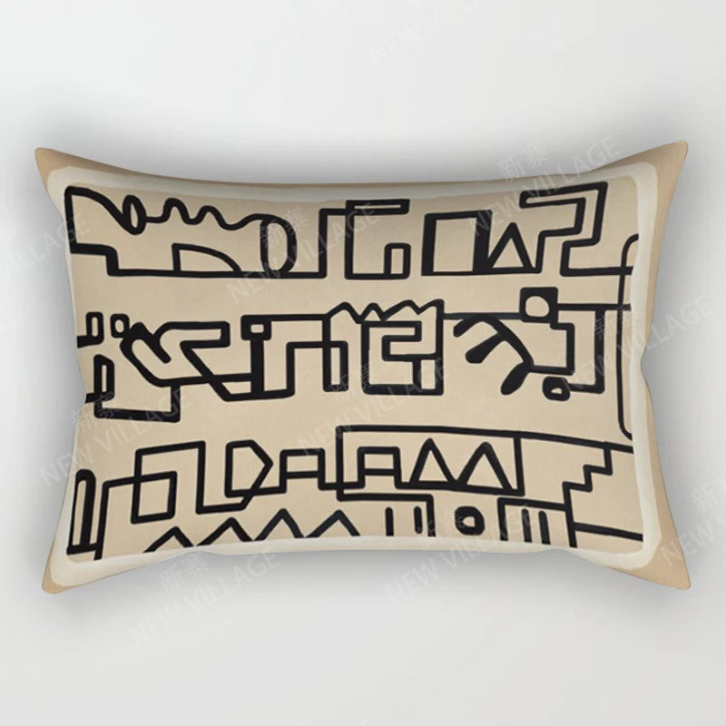 Capa de almofada para decoração de casa nórdica de outono