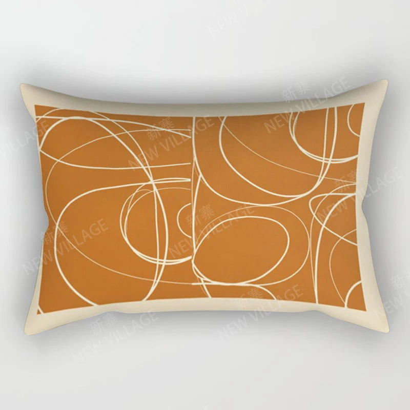 Capa de almofada para decoração de casa nórdica de outono