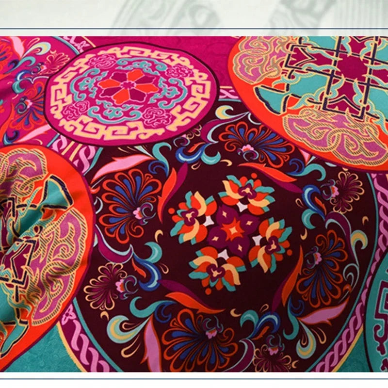 Conjunto de cama estilo boêmio com mandala, estampa floral, capa de edredom e fronha,  casal, queen, super king, 3 peças