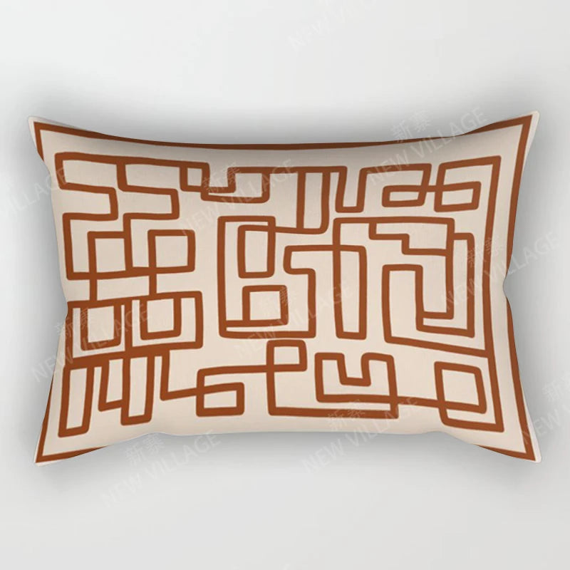 Capa de almofada para decoração de casa nórdica de outono