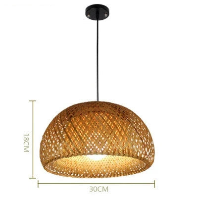 Luminárias pendentes Rattan