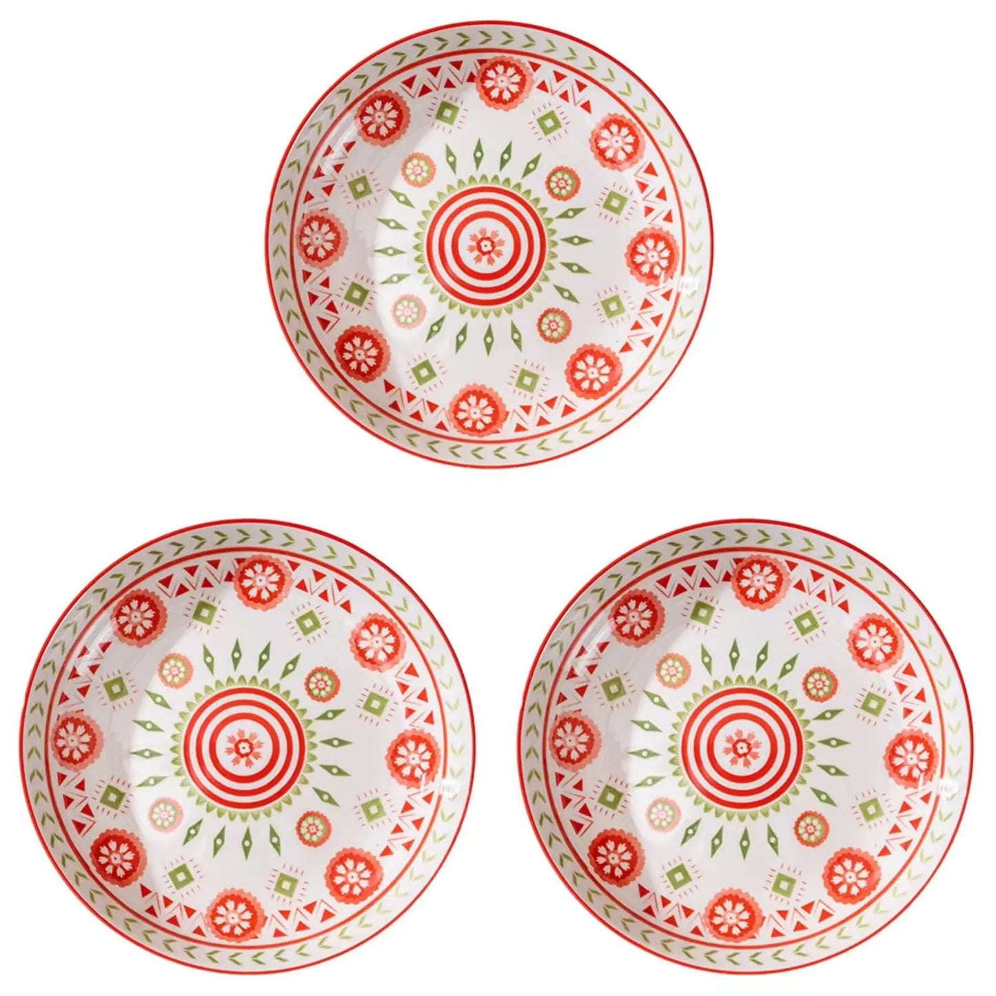 Prato de cerâmica coleção Bohemian